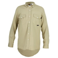 MCR Safety Flame Resistant Long Sleeve Work Shirt, 100% Cotton