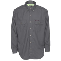 MCR Safety Summit Breeze Flame Resistant Shirt, 5.5oz Inherent Blend, Long Sleeve with Vented Underarms and Back, CAT 2