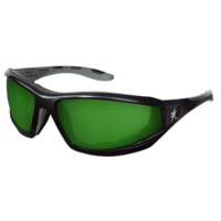 MCR Safety Swagger RP2 Series Welding Filter Shade 2.0 Dark Safety Glasses, Foam Lined Lenses