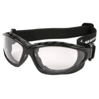 MCR Safety Swagger RP3 Series Foam Lined Safety Glasses, MAX6 Anti-Fog Lenses, Interchangeable Head Band Included