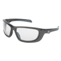 MCR Safety Swagger UD1 Series Safety Glasses, MAX6 Anti-Fog Coating, Co-Injected TPR over Polycarbonate Temples