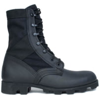 McRae Footwear Hot Weather All Black Jungle Boot w/ Panama Sole