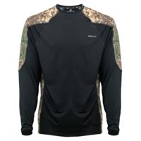 Medalist Performance Crew Ls Level-2 Blk/rt Camo Medium