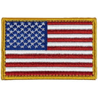 Merica Life Embroidered US FLAG Forward Patch