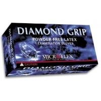Microflex Diamond Grip Latex Gloves, Microflex MF-300-XS X-Small, Pack of 100
