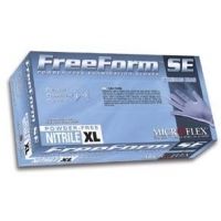 Microflex FreeForm SE Powder-Free Nitrile Gloves, Microflex FFS-700-L, Pack of 100