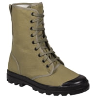 MIL-TEC French Style 9-Hole Canvas Combat Boots - Men's