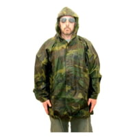 Military Surplus GI Camouflage Rain Parka - Men's