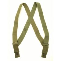 Military Surplus Mens M-1950 G.I. Army O.D. Field Pant Suspenders