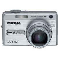 Minox DC 8122 8 MP 6x Optical Zoom Digital Camera 60631