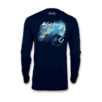 Mojo Sportswear Company Fins Up Tails Down Marlin Scene Wireman X - Mens