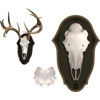 Mountain Mike's Black Forest Deer Plaque Kit