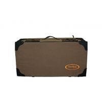 Mud River The Frisco-Brown-wax canvas Travel Dog Bed