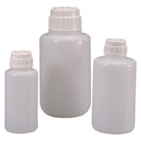 Nalge Nunc Heavy-Duty Bottles, High-Density Polyethylene, Narrow Mouth, NALGENE 2125-1000, Pack of 6