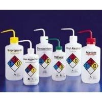 Nalge Nunc Right-To-Know Safety Wash Bottles, NALGENE 2425-1004 1000 Ml Size, 38 Mm Closures, Pack of 4