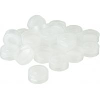 Thermo Scientific Snap-It Cap Clear PE with 6mm Hole and White PTFE Septum for 11mm Autosampler Vials, C4011-52