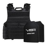 NcSTAR Expert Plate Carrier Vest w/ Two 11 in x 14 in Shooters Cut Hard PE Ballistic Panels