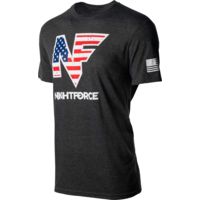 NightForce NF Flag Logo T-Shirt - Mens