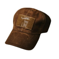 Nine Line Tan American Made Mesh Back Hat with Dropline F9F9DBDB