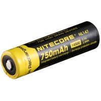 Nitecore 14500 Battery, 750mAH