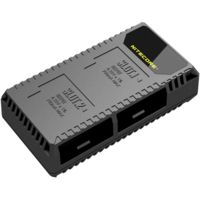 Nitecore USB Dual Channel GoPro Hero 5 Black Li-ion Battery Charger