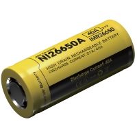 Nitecore IMR 26650 4200mAh 3.7V Unprotected 40A Li-Ion Battery