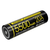 Nitecore NL2155HPi 5500mAh Rechargeable 21700 Battery for i Series