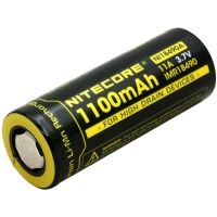 Nitecore NL18490A IMR 18490 1100mAh 3.7V LiMn2O4 Flat Top Battery