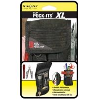 Nite Ize NPXL-03-01 Clip Pock-Its XL Flashlight and Utility Holster w/ Belt Clip