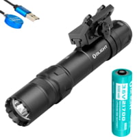 Olight Odin GL M 1500 Lumens LED Rechargeable Rail Mount Flashlight w/Green Beam Combo