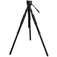 Olivon 2-Way Fluid Head 44 lb Load Capacity TR197-16 Tripod
