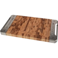 OPMOD HellRazr Hardwood Cuttin Board With Handles, Large 32x18x2in, Swamp Birch Hardwood