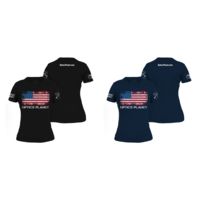 OpticsPlanet Exclusive OpticsPlanet Women's Exclusive Grunt Style American Flag T-Shirt