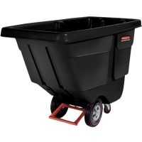 Rubbermaid 1 Cu Yd Utility Tilt 640-1314-BLA