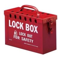 Brady 13 Lock Group Lock Box Blue 262-45190