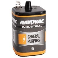 Rayovac 6v Lantern Battery W/spring Te 620-6V-HDM
