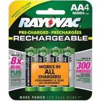 Rayovac Lsd Nimh Opp Aa 4 Pack 620-LD715-4OP