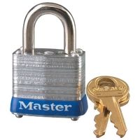 Master Lock 4 Pin Tumbler Padlock 2-1/2in 470-7LJKD