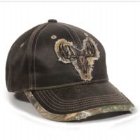 Outdoor Cap Deer Skull Cap Frayed Visor