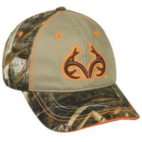 Outdoor Cap Realtree Orange Cap Low Crown