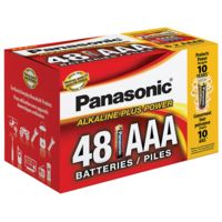 Panasonic Alkaline Size AAA Plus Power Blister Box