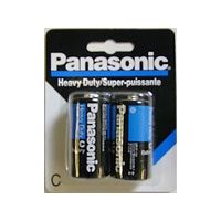 Panasonic UM-2NPA C Super Heavy Duty Batteries, 2 pack for radar guns &amp; more