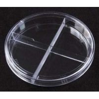 Parter Medical Petri Dishes, Segmented, Sterile 3503 Gamma Radiation Sterilized Y-Plate, Case of 500
