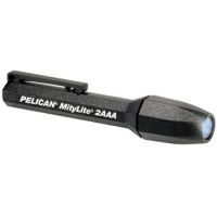 Pelican 1900 MityLite Laser Spot Xenon 2 Flashlight - Watertight Submersible w/ 2 AAA batteries, 90 lightbender