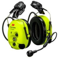 PELTOR WS Protac XPI FLX2 Headset Hard Hat Attached