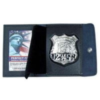 Perfect Fit Duty Leather Badge &amp; ID Case