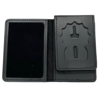 Perfect Fit Duty Leather Flip Out Badge Case w/ CC Slots