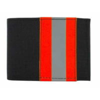 Perfect Fit Firefighter Black Matrix Bifold CC Wallet