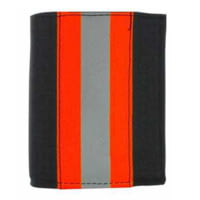 Perfect Fit Firefighter Black Matrix Recessed Badge Wallet