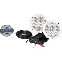 Poly-Planar ME60BT Amp &amp; 5in Spkrs w/ Bluetooth Input